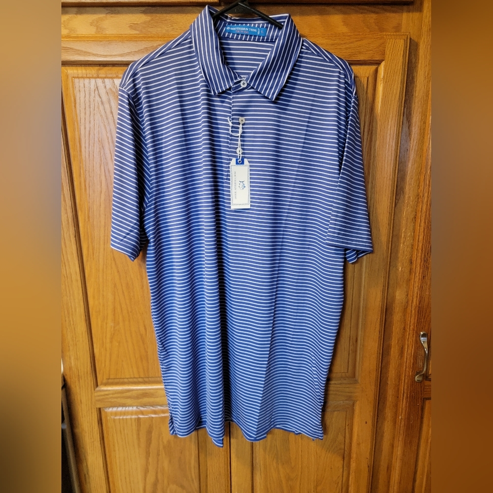 Men's Southern Tide Golf Polo Large NWT